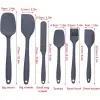 Kullanıma Uygun Silikon Spatula ve Fırça Seti