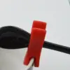 Kullanıma Uygun Silikon Tava Kaşık Tutacağı 3lü Paket