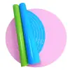 30 cm Kullanıma Uygun Silikon Yapışmaz Hamur Matı