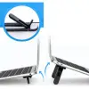 Laptop Standı Siyah 2 Kademeli Katlanabilir ve Yapışkanlı