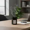 1 adet Kullanıma Uygun Siyah Cam Küllük