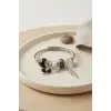Bileklik Siyah Charmlı