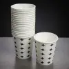 Bardak Siyah Yıldız Desenli Karton 7 Oz 50li Paket