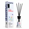 110 ml Ölçülü Snow Blossoms Bambu Çubuklu Oda Kokusu Cam Şişe