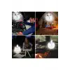 14cm Katlanabilir Kamp Lambası Solar 5 Kanatlı