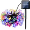 5 M Ölçülü Solar 50 Led Papatya RGB 8 Fonksiyonlu