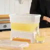 Kullanıma Uygun Su ve Meşrubat Sebili Buzdolabı Uyumlu Musluklu Kapaklı