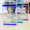 14 cm plastik Kum Saati Sulu Sıvı Jel