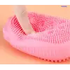 7 cm Kullanıma Uygun Süngerli Silikon Banyo Kesesi