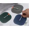 Silikon Süzgeçli Lavabo Gider Koruyucu Mat Gri