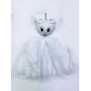 35 cm Beyaz 1 Adet Kostüm seti Tavşan Gösteri Çocuk