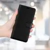 CÜZDAN TECNO POVA NEO 4 KARTLIKLI KILIF (DELUXE WALLET CASE) SİYAH