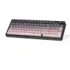 141 X 40 Mm Kablosuz 1 Adet Tri Mode Klavye Rgb Sessiz 95 Tuş Pembe G518YP