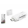 Type c 3.2 Gen1 Kart Okuyucu Sd Microsd 5 Gbps Beyaz
