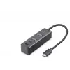 Type c 3.2 Gen2 Hub 4 Port 10 Gbps Siyah