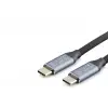 Type C Usb 3.2 Gen2 20 Gbps 100W 4K 60Hz Şarj Ve Data Kablosu 0.5 M Siyah