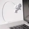 12 lümen 1adet Kullanıma Uygun Usb Astronot Lamba