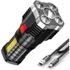 El Feneri USB Şarjlı 4 Modlu