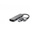 Usb Type c 3.0 Hub 4 Port 5 Gbps Gri