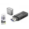 USB Type C 3.2 Gen1 Kart Okuyucu SD MicroSD 5 Gbps Siyah C306 Çeşidi