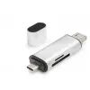 Usb Type c Otg Kart Okuyucu Mbps Gri