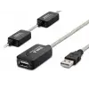 Usb Uzatma M Silver Siyah