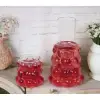 Kullanıma Uygun Üzüm Desenli Başucu Sürahisi