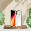 XİAOMİ REDMİ NOTE 8 YANLARI RENKLİ LENS KORUMALI LOGO GÖSTEREN MEGA KILIF GOLD Çeşidi