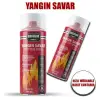 500 ml Kullanıma Uygun Yangın Savar Tüpü Sprey