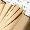 15x11 cm mor 176 sayfa Defter Yaprak Desenli Deri Asorti