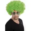 120 Gr Yeşil Renk Kıvırcık Afro Bonus Peruk