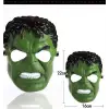Maske Yeşil Renk Süper Kahraman Dev Adam Hulk si