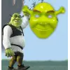 Kullanıma Uygun Yeşil Shrek Maskesi