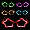 12 Adet Yıldız Glow Partisi Gözlüğü