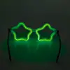 12 Adet Yıldız Glow Partisi Gözlüğü
