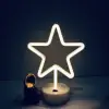 31 cm Kullanıma Uygun Yıldız Neon LED Lamba