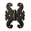 1 Adet Zamak Menteşe Büyük, 50x67mm, Oksit,