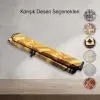 Ahşap Zemin Koruyucu Soba Muşambası 100x115 cm Biyeli Kenar