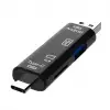 Type C 3 İn 1 Otg Smart Card Reader