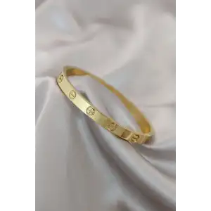 316L Çelik Gold Renk Bileklik TJ-BB4117