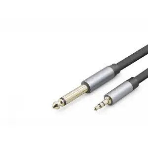 3.5Mm To 6.35Mm Gitar Kablosu 3 M - Siyah HDX1080