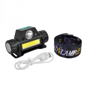 8 Saat Dayanıklı Şarjlı Sensörlü Mıknatıslı Kafa Lambası Güçlü LED Aydınlatma WT-055