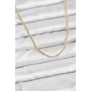 CM 14K Gold Renk Halka Model 60 cm Kadın Kolye TJ-BKO10930