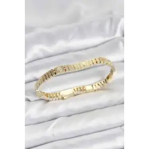 Gold Renk Vip Seri Bileklik TJ-BB8078