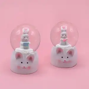 Mini Boy Tavşan Tasarımlı Kar Küresi
