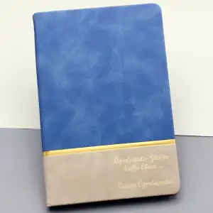 Öğretmene Özel Hediyelik Defter Mavi