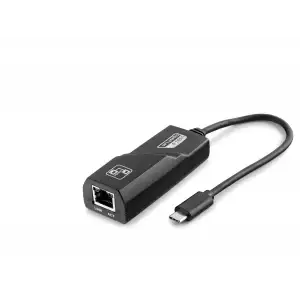 Type-C Usb Ethernet Adaptör 10/100 Mbps - Siyah HDX5275
