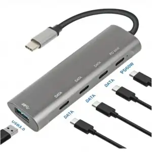 ZR268 Type-C 5 İn 1 Pd Hub