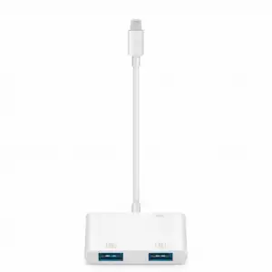 ZR540 2 Usb 1 Lightning Camera Adapter