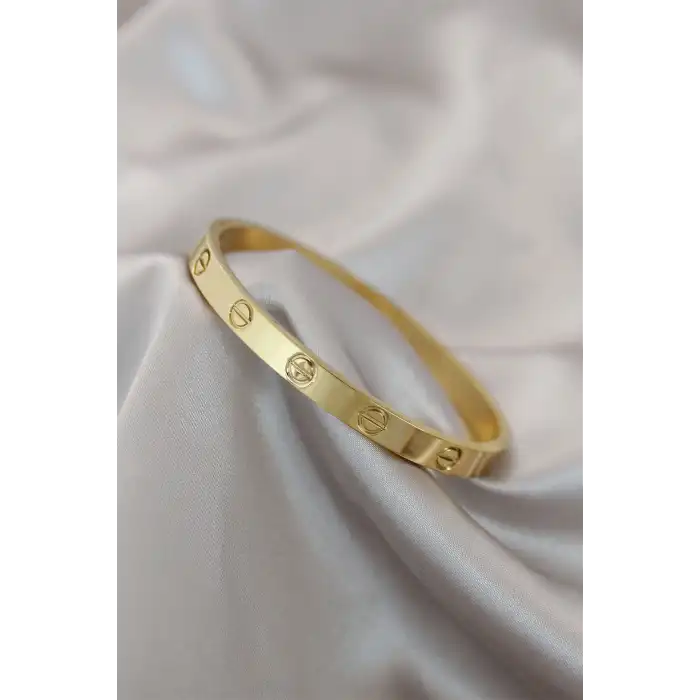 Bileklik Çelik Gold Renk